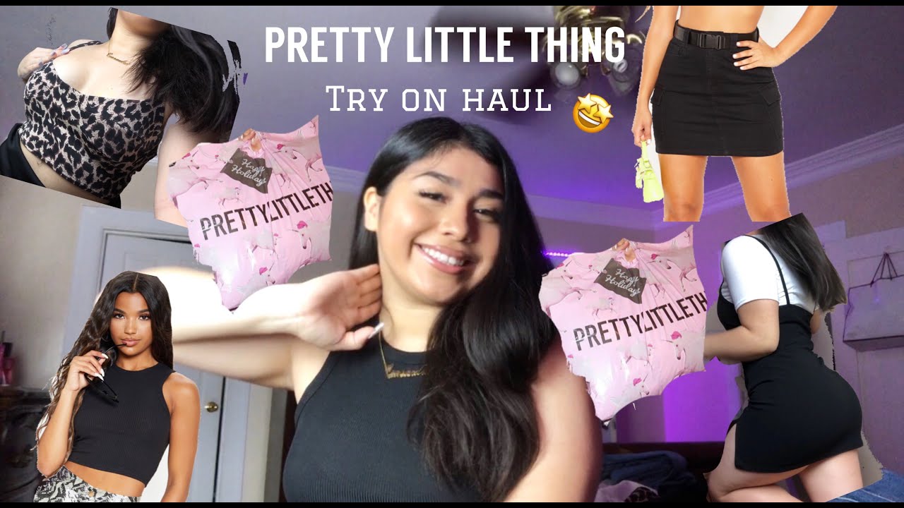 HUGEEEE PRETTY LITTLE THING + FASHION NOVA TRY ON HAUL / superrrr cuteee + affordable !
