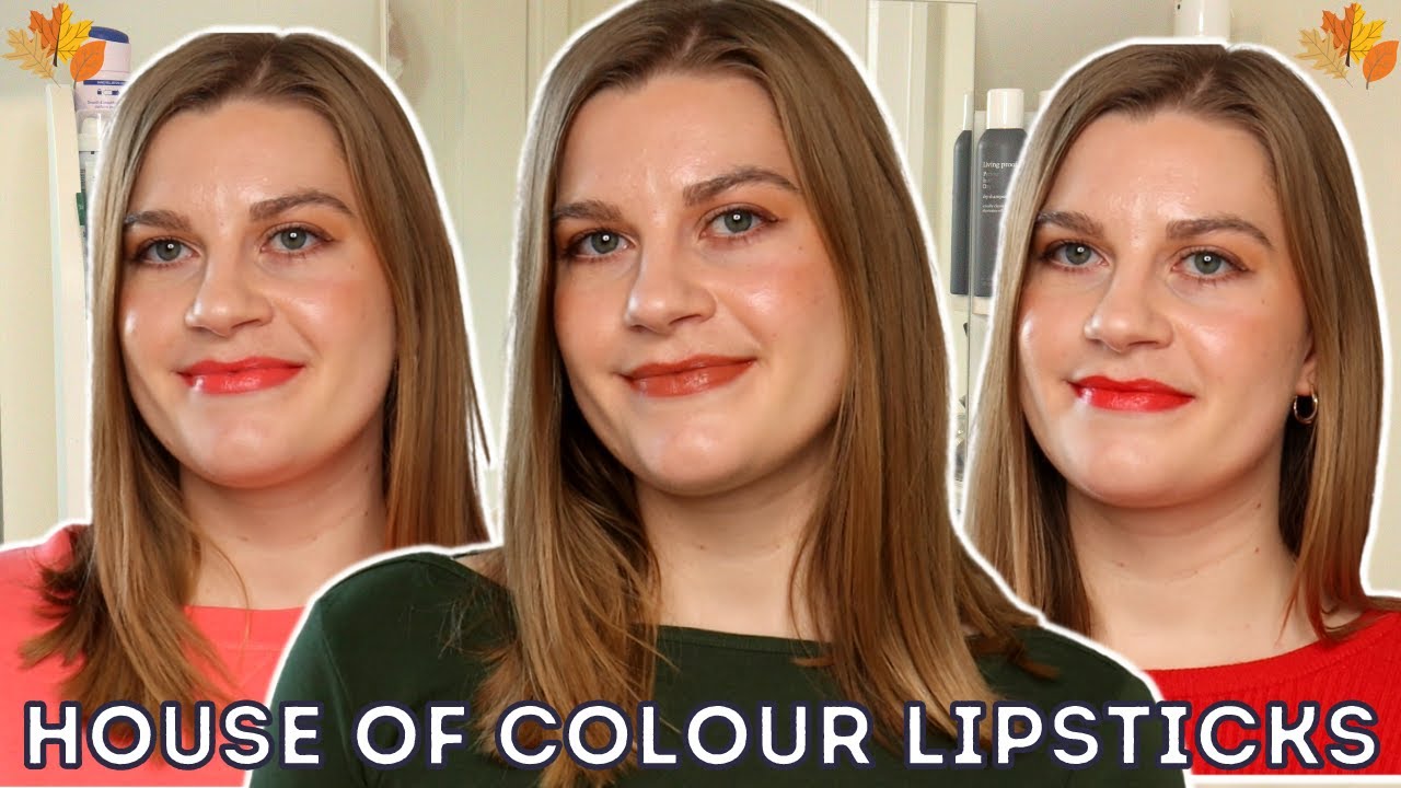 House of Colour Lipstick Try-On // Autumn Lip Colours