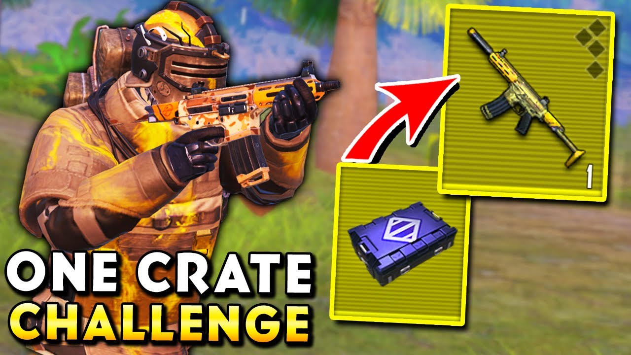ЭПИЧЕСКОЕ ИСПЫТАНИЕ С ОДНИМ ЯЩИКОМ 😱 ЛЕГЕНДАРНЫЙ МЕДОВЫЙ БАРУС ✅ PUBG Metro Royale