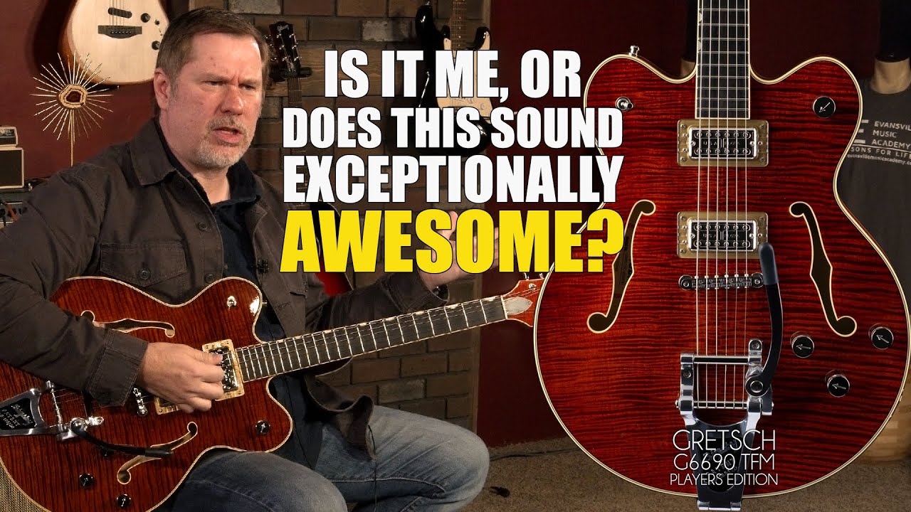 The Most Versatile Semi-Hollowbody? Gretsch G6609TFM Broadkaster Players Edition.
