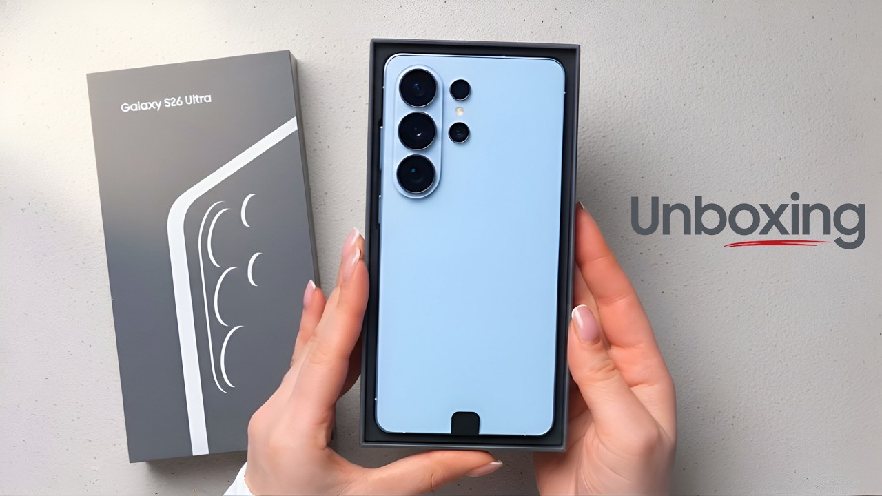 Samsung Galaxy S26 Ultra — видео распаковки и первого знакомства с устройством!
