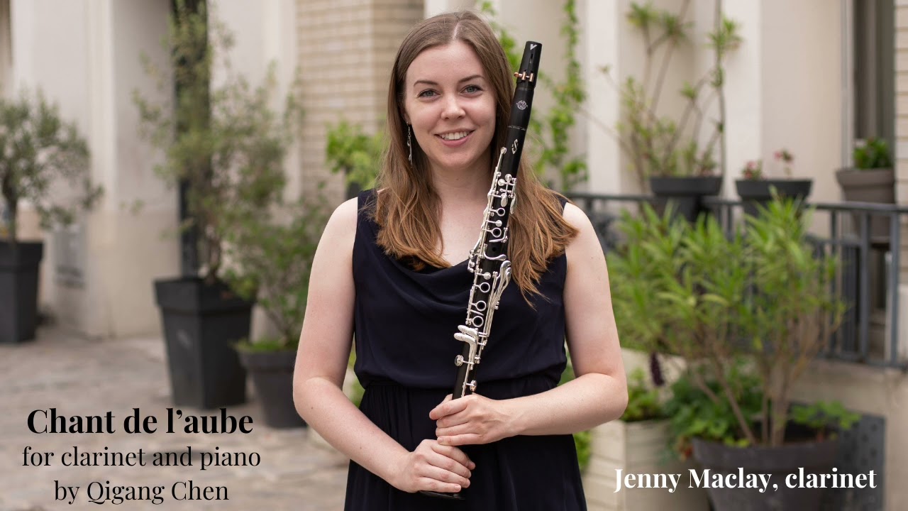 Qigang Chen - Chant de l'aube for clarinet and piano