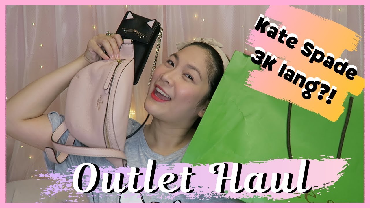 3K LANG ANG KATE SPADE?! | JAPAN OUTLET HAUL | VLOG # 43 | MISHSAYS