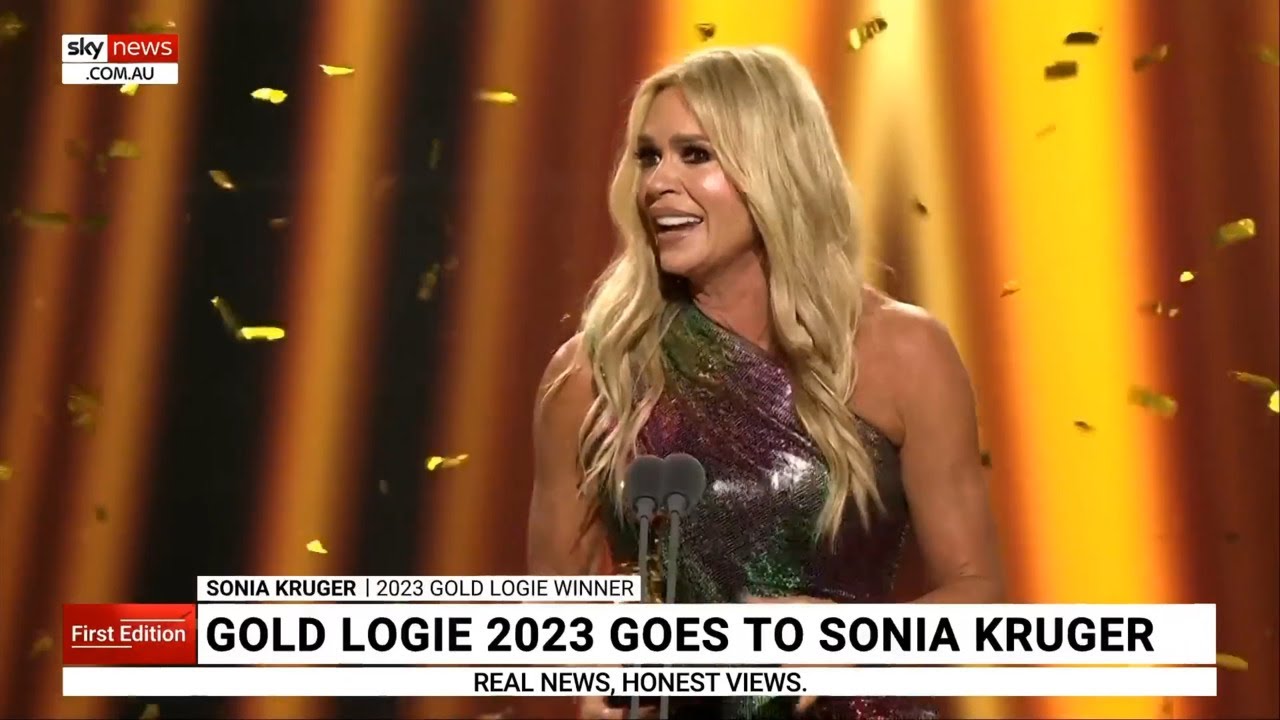 Sonia Kruger claims first Golden Logie