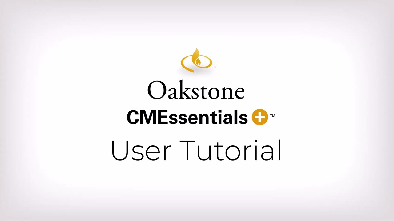 CMEssentials+ Tutorial | Online CME Platform for Physicians