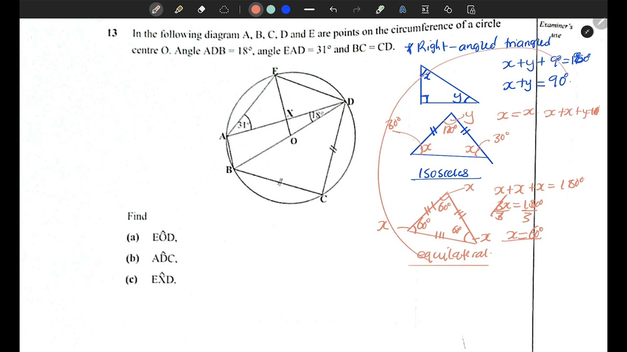 2026 exam preparation on circle theorem