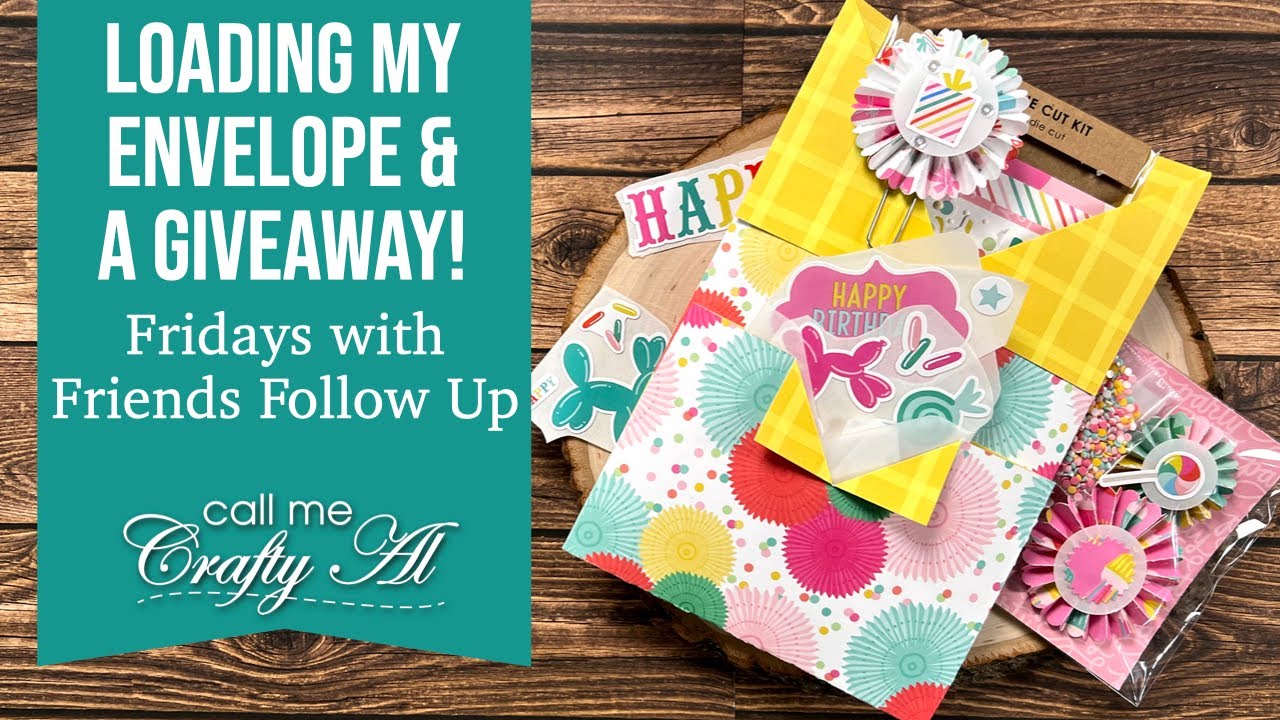 Filling Up My First Loaded Envelope | Fridays with Friends Follow Up & GIVEAWAY