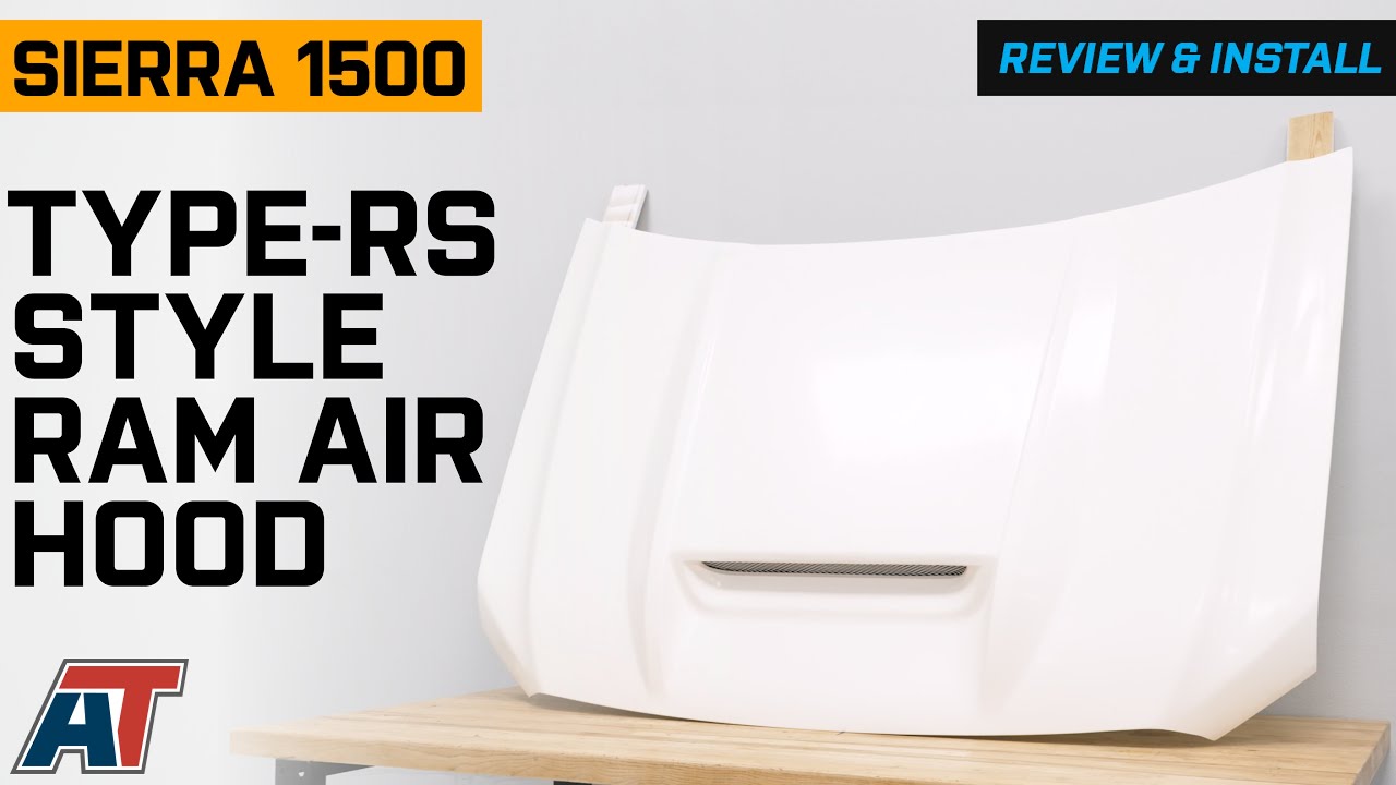 2019-2024 Sierra Type-RS Style Ram Air Hood Review & Install