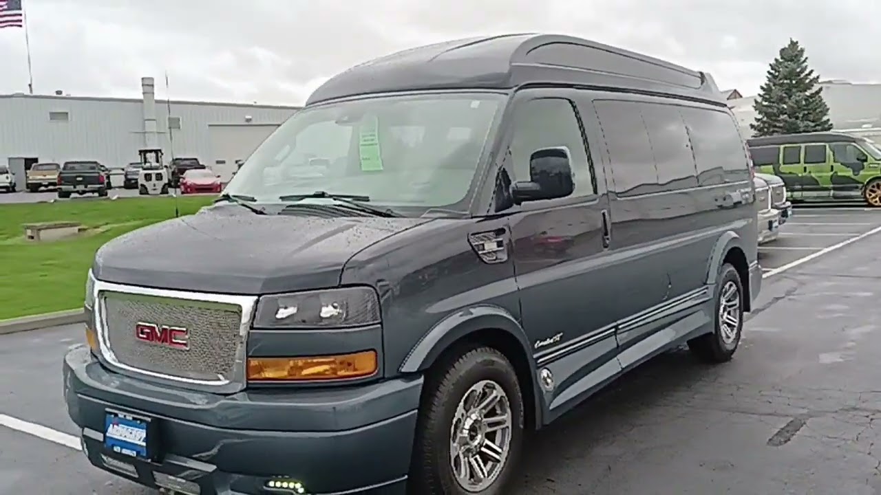 U15732B:  2019 7 passenger 4X4 GMC Savana by Explorer Van Co. www.GMCconversionvans.com