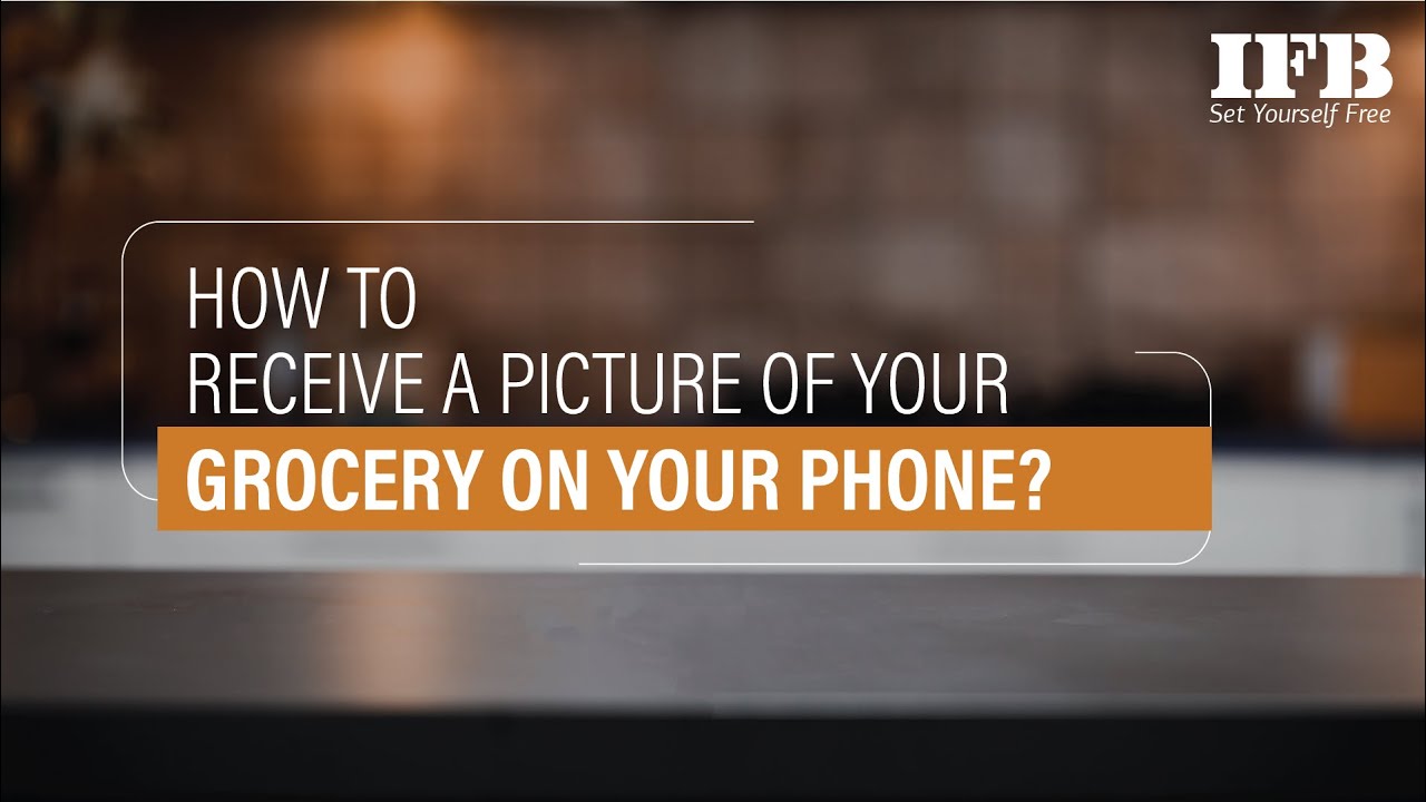 Revolutionize Your Kitchen with the IFB Smart Camera Refrigerator!
