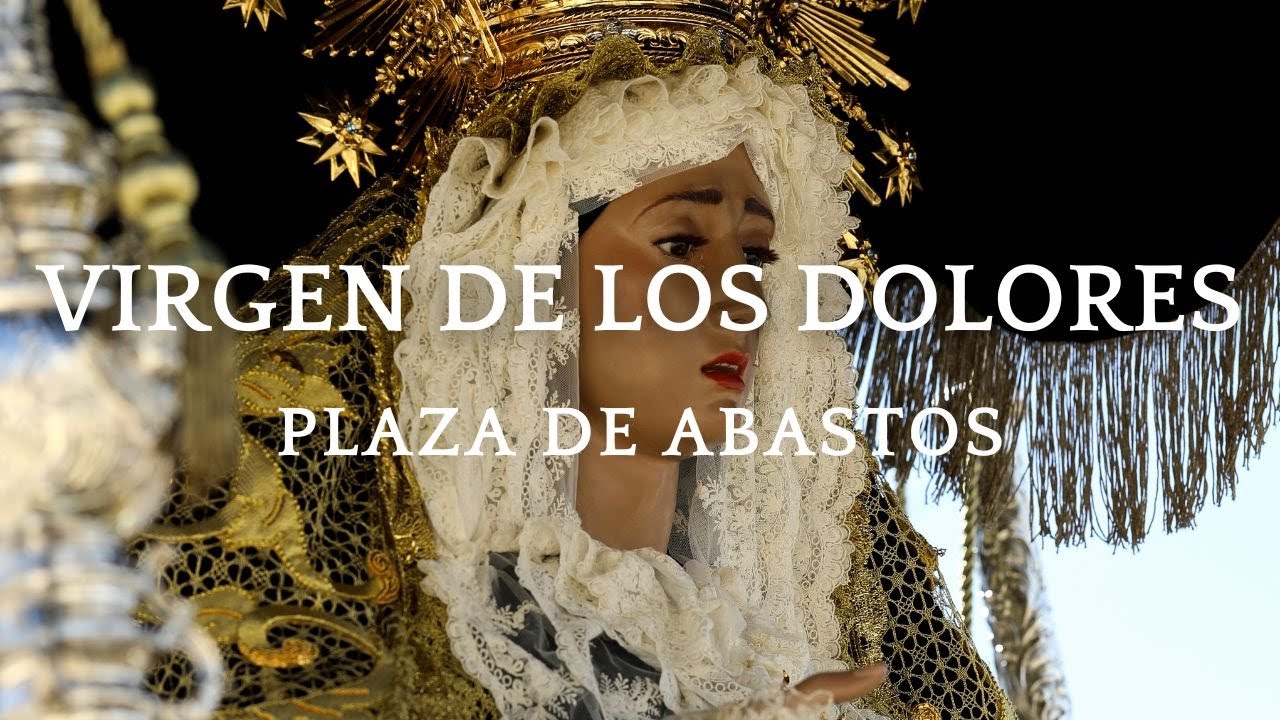 4K || VIRGEN DE LOS DOLORES PLAZA DE ABASTOS || BANDA SANTA CECILIA DE SORBAS || LA CRUZ DE GUÍA