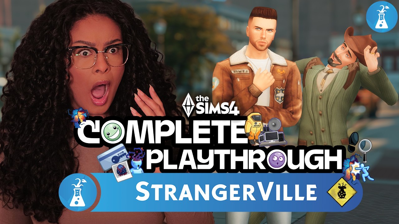Complete Playthrough of The Sims 4: Strangerville