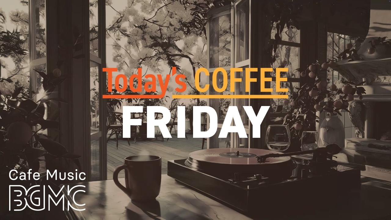 FRIDAY COFFEE: Spring Garden Caf&eacute; Jazz ☕ Relaxing Smooth Jazz & Bossa Nova for Weekend Vibes