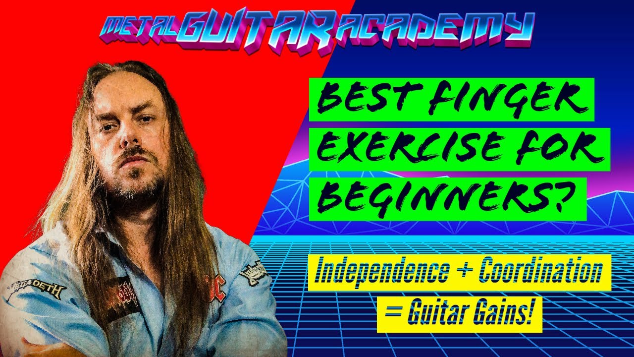 Best Guitar Finger Exercise for Beginners (gain accuracy and control)