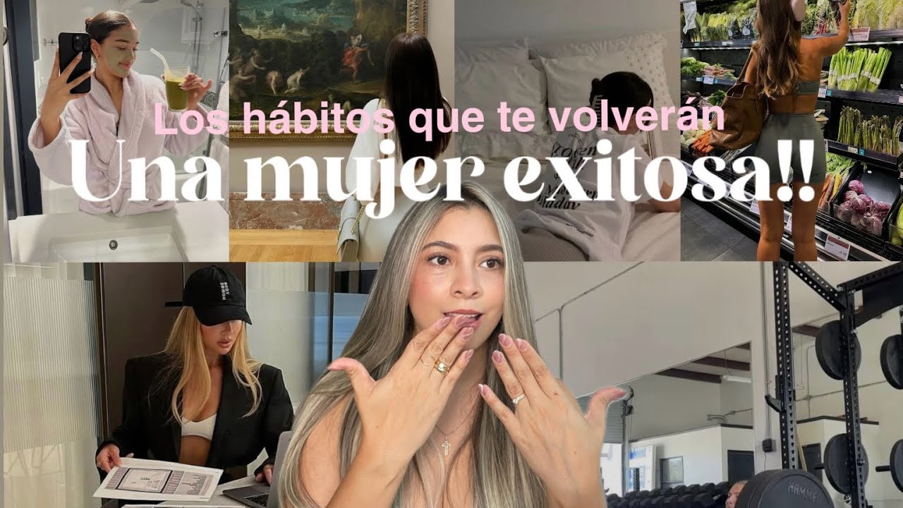 Los 8 h&aacute;bitos de las MUJERES EXITOSAS!!🧋✨ #consejos #mentalidaddeexito #lifestyle #mujeres