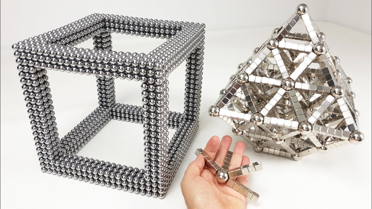Magnet Satisfaction, Octahedron inside a CUBE | Magnetic Games