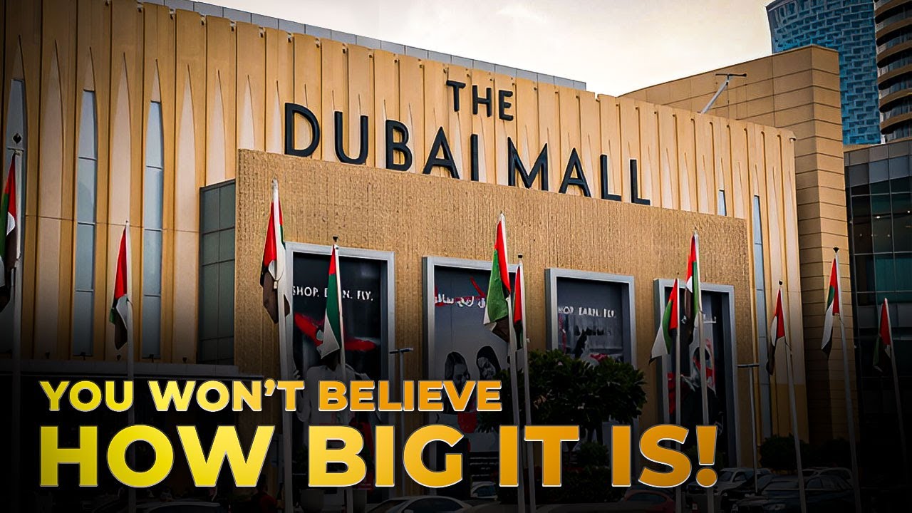 Почему Dubai Mall &mdash; самый безумный торговый центр