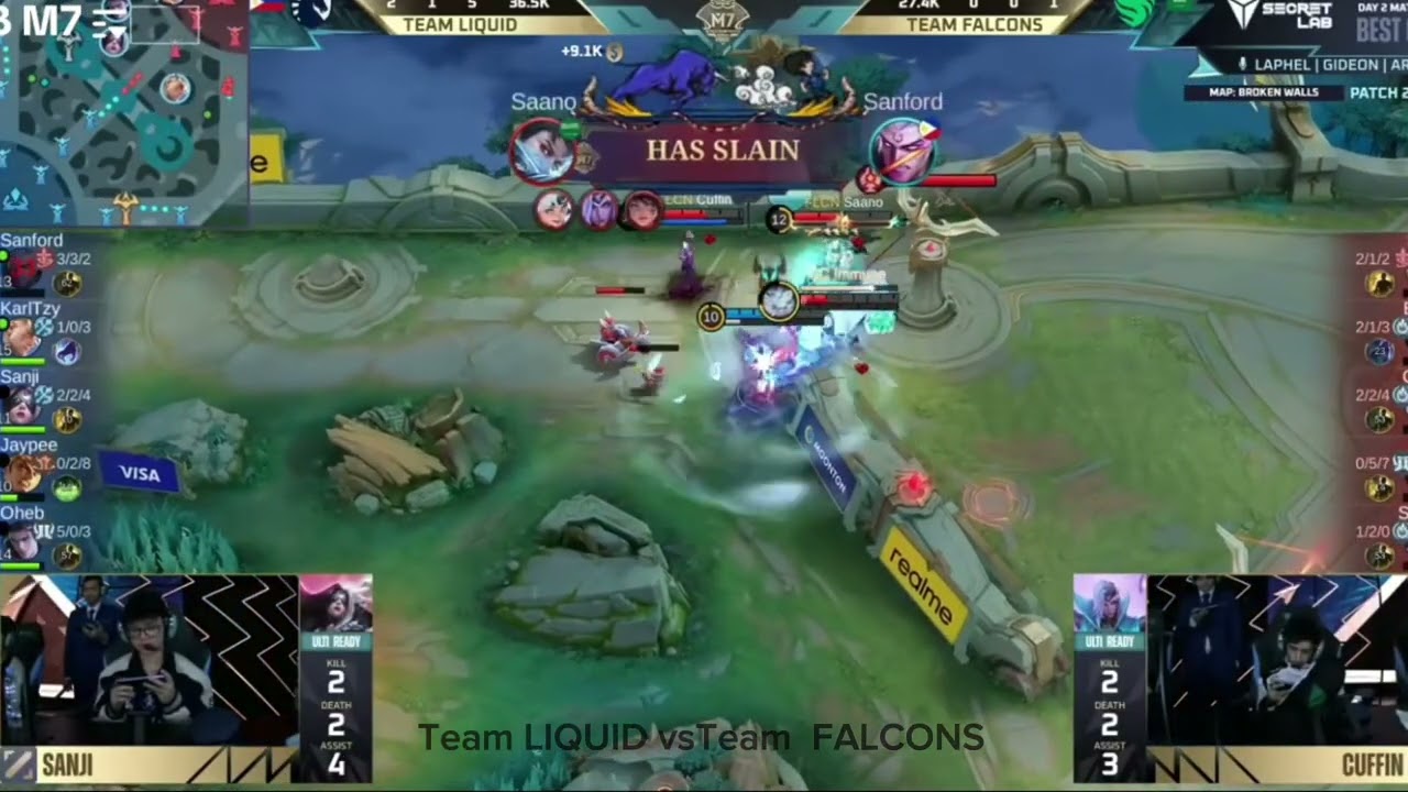 🔥 INTENSE TEAMFIGHT! | Team Liquid vs Team Falcons | MLBB Highlights 🔥
