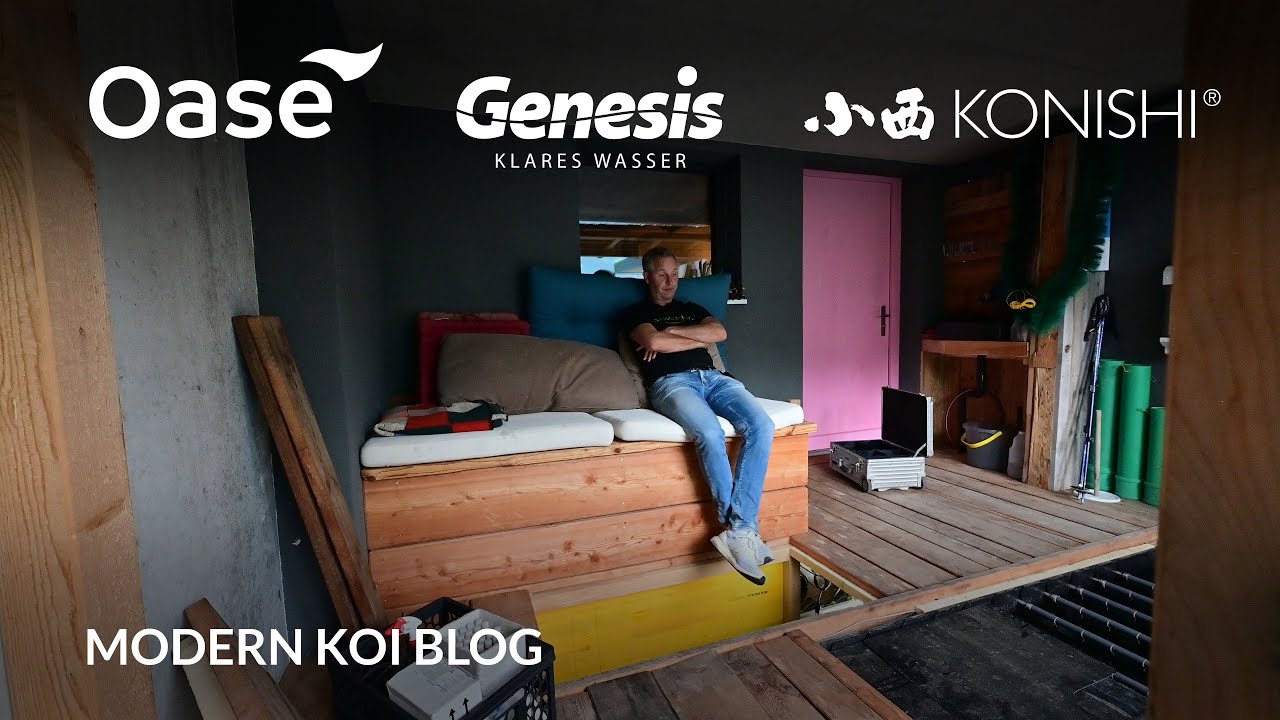 Modern Koi Blog #5375 - Schweiz Spezial: Marcus' Genesis B&uuml;rstenfilteranlage
