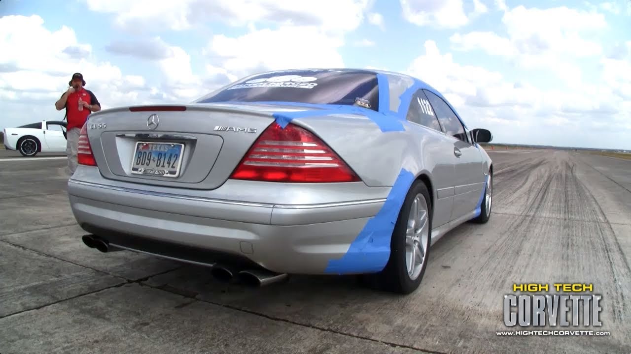 CL55 180mph pass at the Texas Mile - October 2010