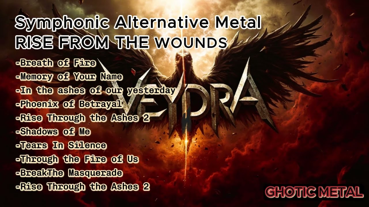 VEYDRA - Best Rock / Metal Songs 2025 - New Alternative Music I Rise From The Wounds