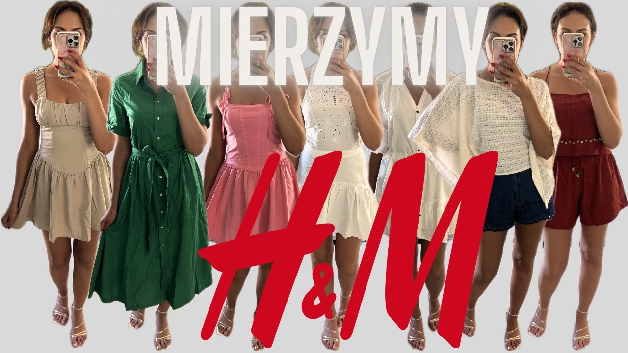 Sukienki i inne nowości na LATO z H&M #mierzymy Try On Haul 2026