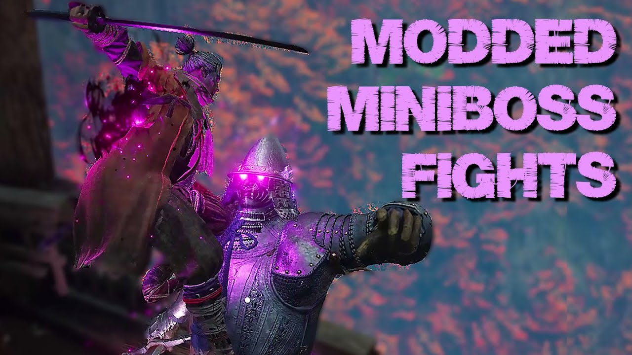 My Favorite Modded Minibosses | Sekiro Long May the Shadows Reflect Mod