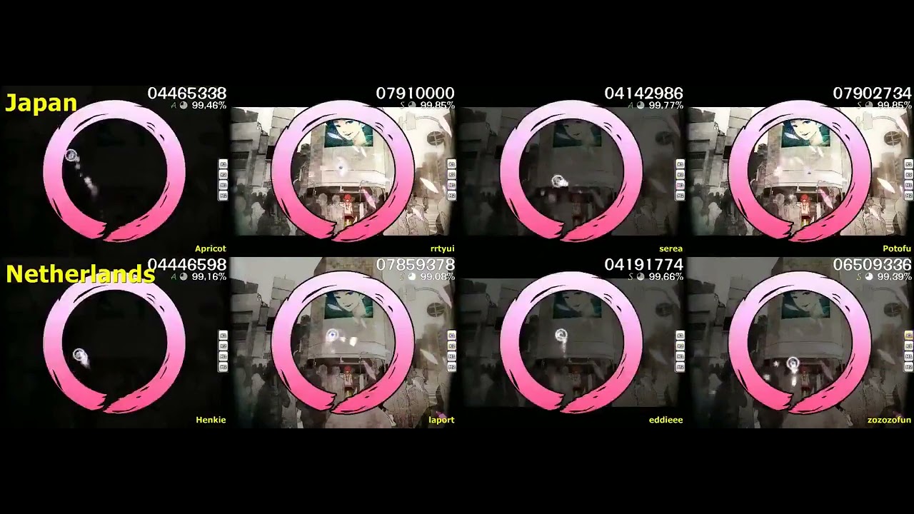 osu! World Cup #3 Semifinals Japan vs Netherlands