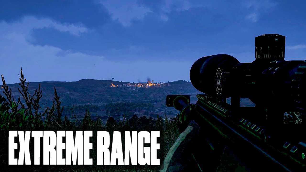 EXTREME LONG RANGE SNIPING - Arma 3 King of the Hill v13