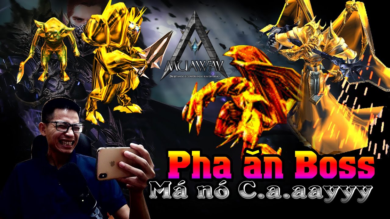 Kết cục quá đắng khi Săn Boss Robo - Rồng Vàng - Kundun Vàng Kiếm Box MuAwaY 🔴 Hoài Niệm Game TV