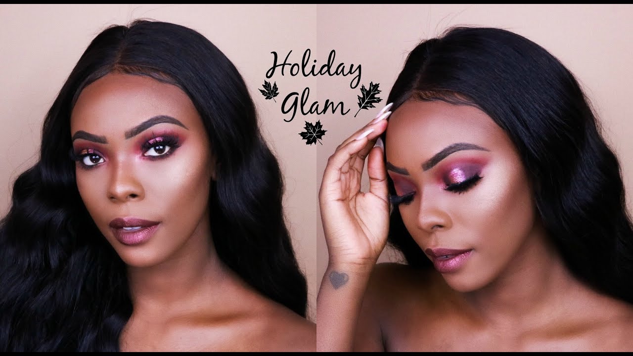 Holiday Glam + Morphe 39A Palette