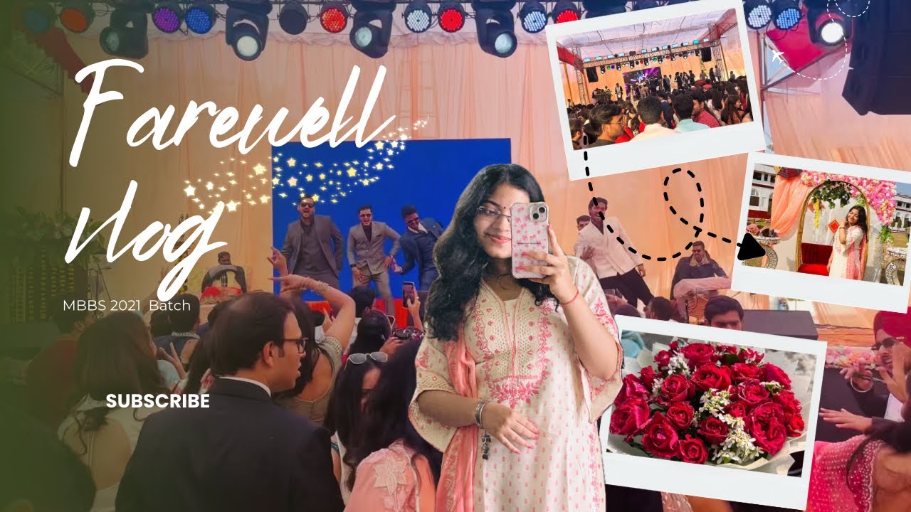 Farewell vlog of MBBS 21 batch #farewell #vlog #fyp #foryou #medico #medicalstudent 