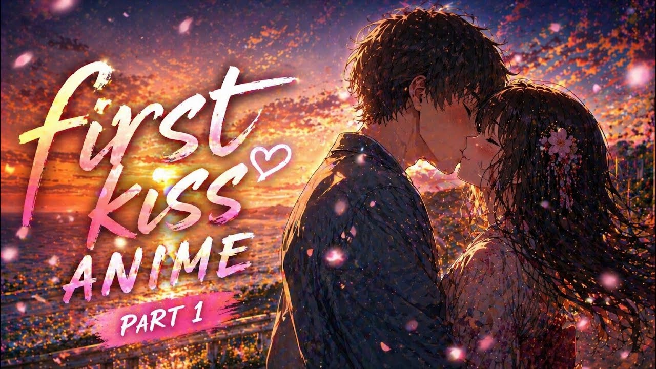First Kiss 💋 Part 1 | Anime Love Story | School Life Romance | Arjun Bharti Mina