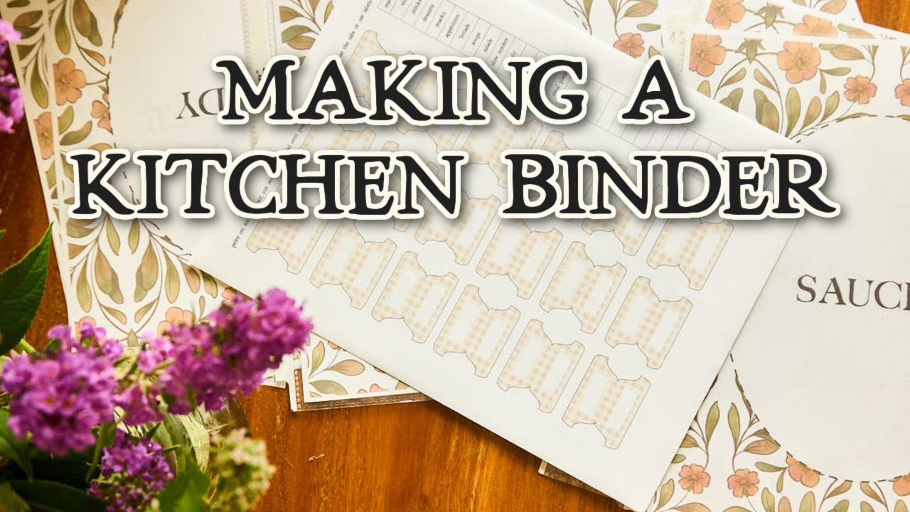 Let's Make a Recipe Binder (Free Printable + Tips!)