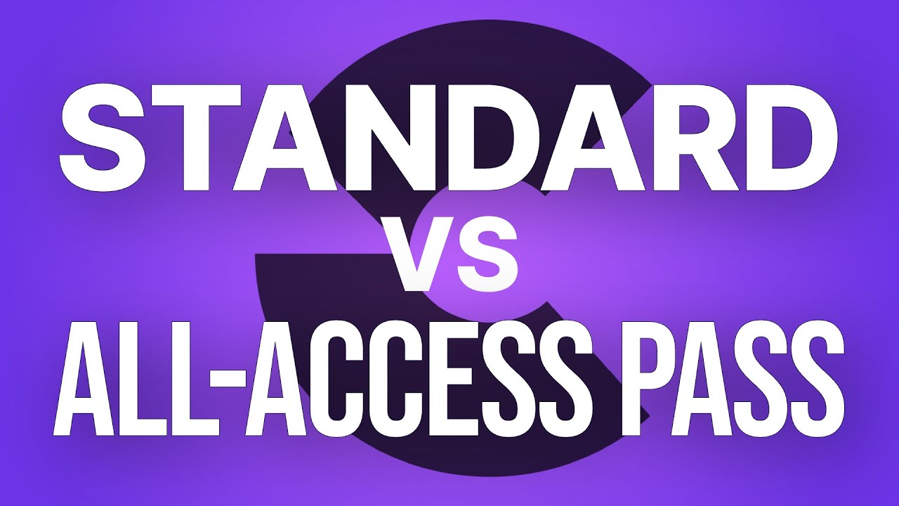 Standard vs All Access Pass