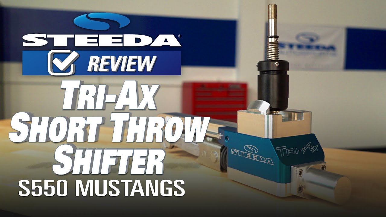 Steeda S550 Mustang GT MT-82 Tri-Ax Race Short Throw Shifter
