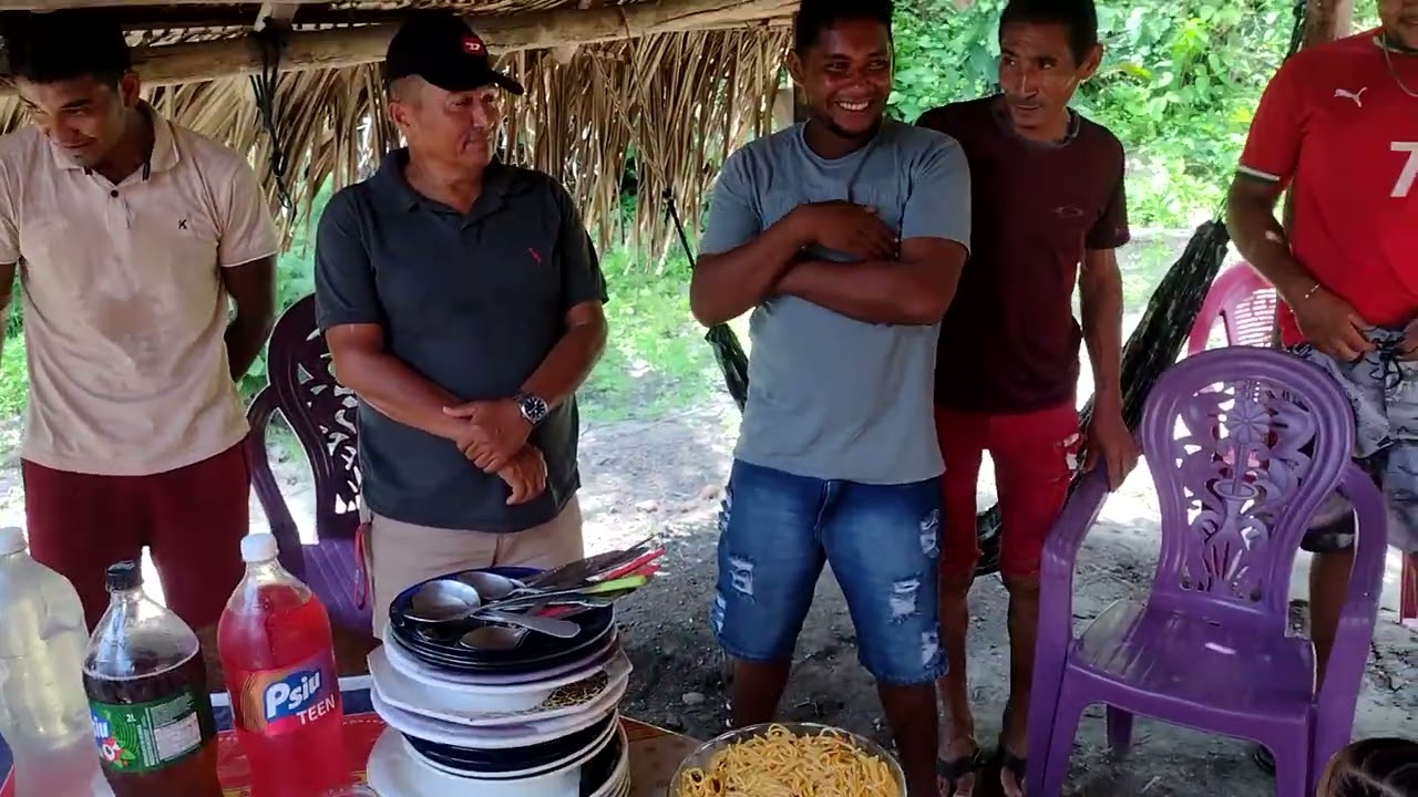 Almoço do batizado da prima Cecília 