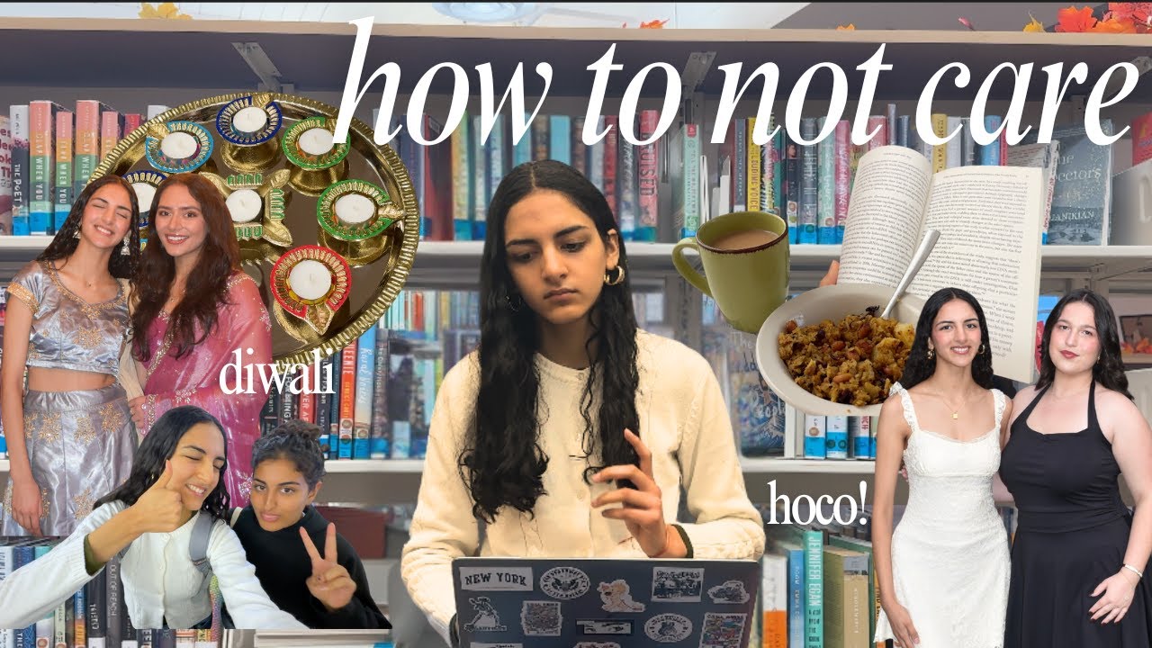 productive school days in my life 🌙 | how i built self-esteem, homecoming week, & diwali