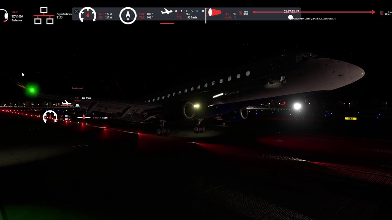 Not My Favorite X-Plane 12 12.4 b2 X-Crafts Embraer E175 KJFK/KCLT  Say intentions Traffic Global