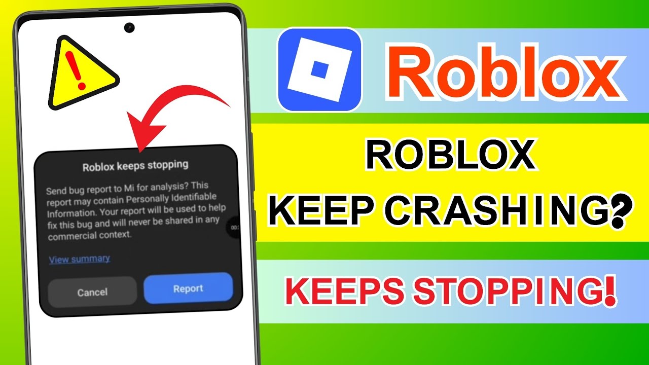 Roblox Keeps Stopping Problem | Roblox Auto Back Problem | Roblox Keeps Crashing Problem Solved 2026