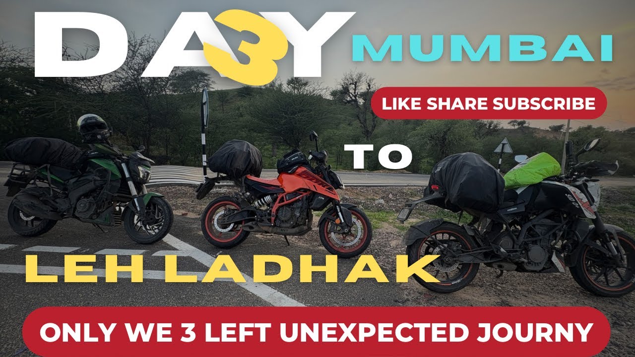 Mumbai to Leh Ladhak Bike Ride | Day 3: Way to Jalandhar | Epic Road Trip |