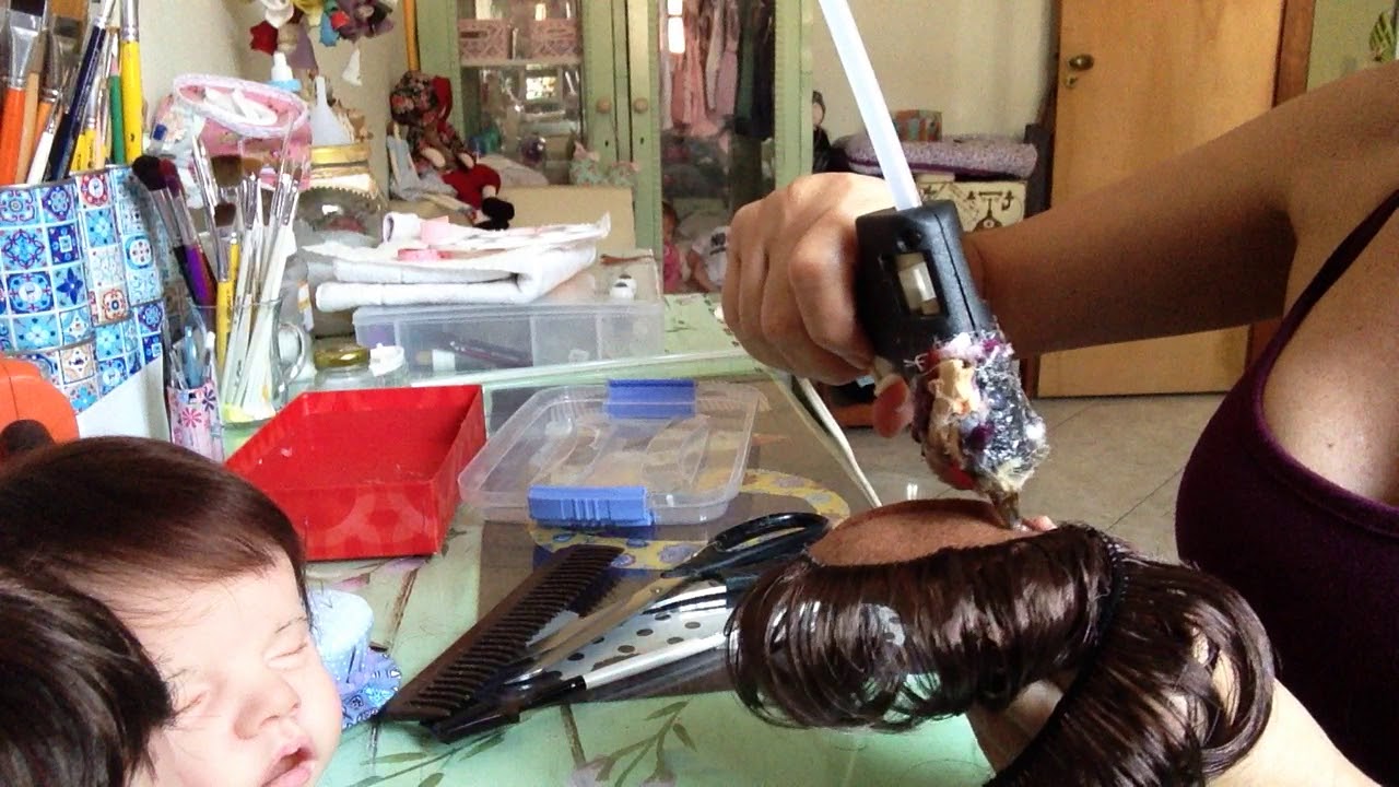 Peruca para boneca