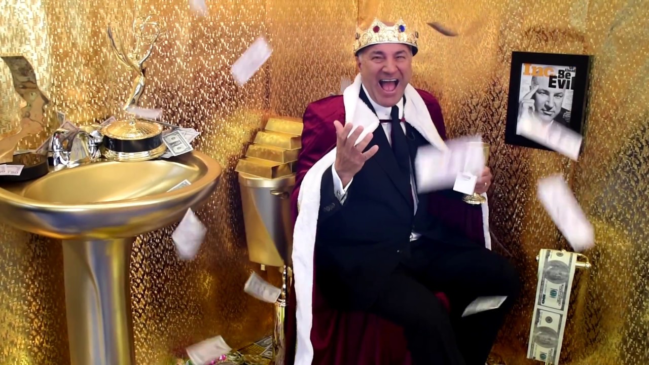 Mr. Wonderful's Golden Toilet (Anti-Germ IllumiBowl)