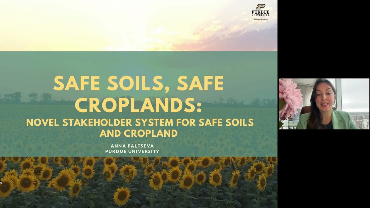Safe soils, safe croplands. One Earth Croplands “Voices” webinar