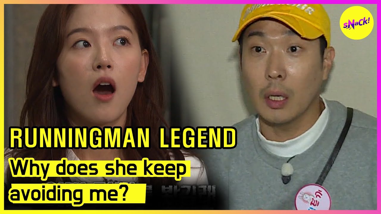[RUNNINGMAN] Why does she keep avoiding me? (ENGSUB)
