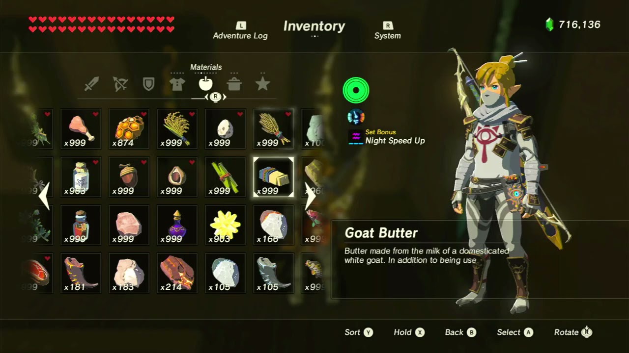 BotW999 All Materials Farming Update 7