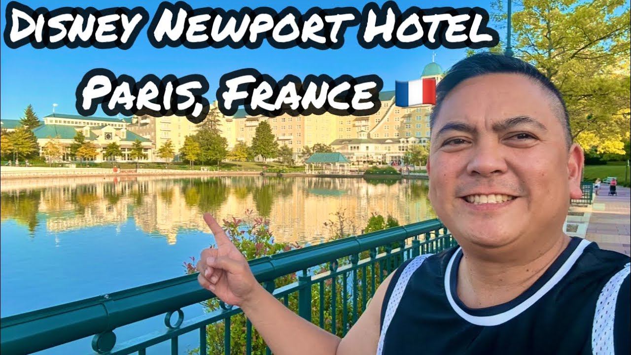 Disney Newport Bay Club hotel in Paris , France 🇫🇷 #disney 