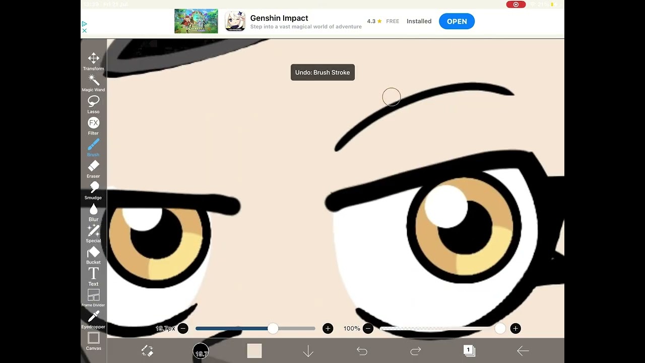 POV the emo kid makes a toh oc