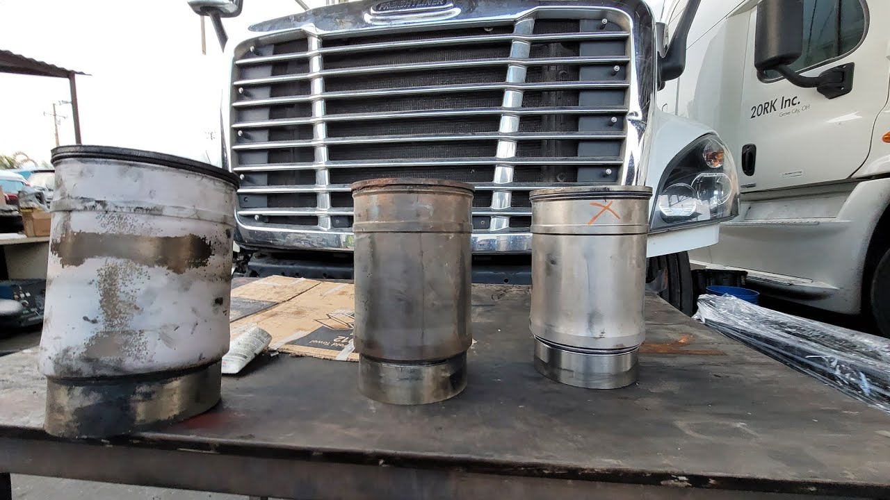 Ремонтный комплект PAI Aftermarket, поломка гильзы цилиндра, повреждение двигателя DD15, вода в м...
