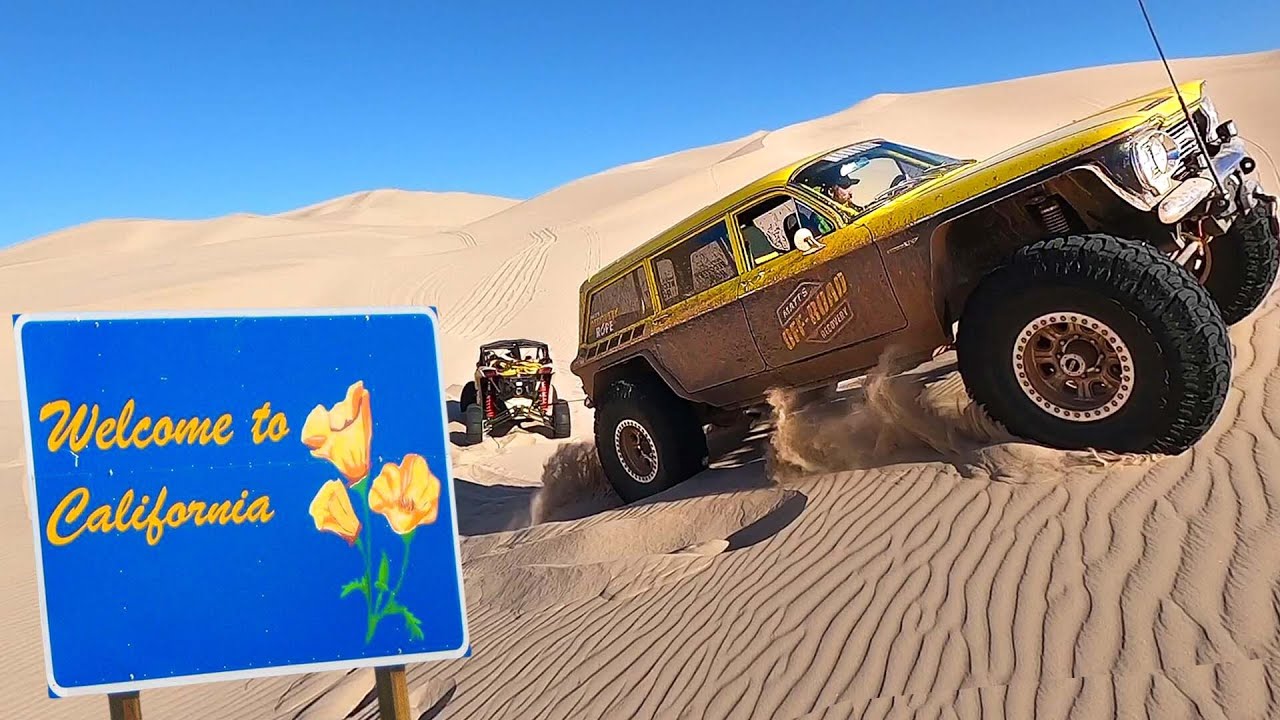 California Called! Dumont Sand Dunes Here We Come.